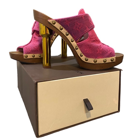 Louis Vuitton Ombre clog heels - Picture 6 of 11